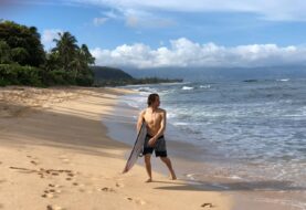 El Surf argentino se entrena en Hawái