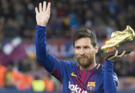 Messi está tercero en la puja por el Botín de Oro