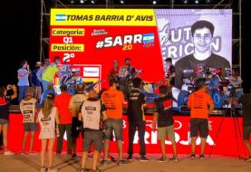 Tomás Barria Davis celebra un histórico segundo puesto en la Soudh American Rally Race