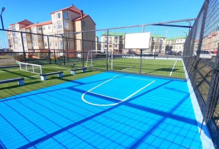 Vecinos y vecinas de Chacra II ya cuentan con un nuevo playón deportivo municipal
