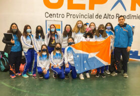 Una delegación de chicos y chicas viajaron a competir a Bariloche
