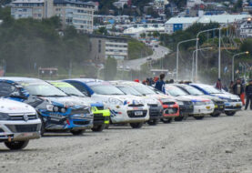 La Municipalidad acompañó a la A.PI.T.U.R en la largada simbólica al inicio del 26° Campeonato Fueguino de Rally