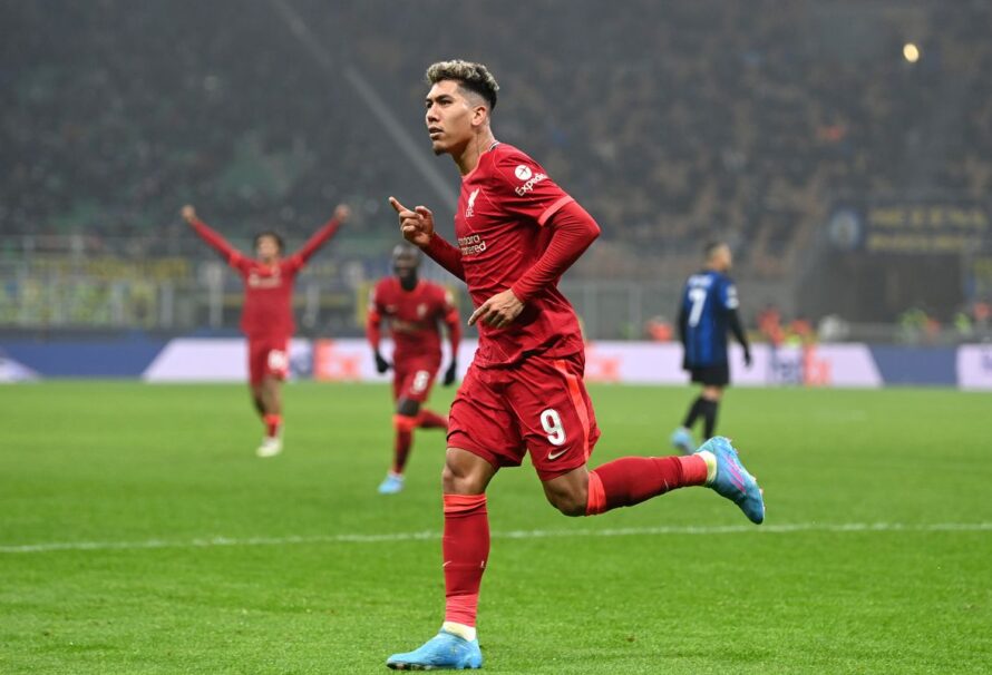 Liverpool venció a Inter de Milan en la ida de los octavos de final de Champions League