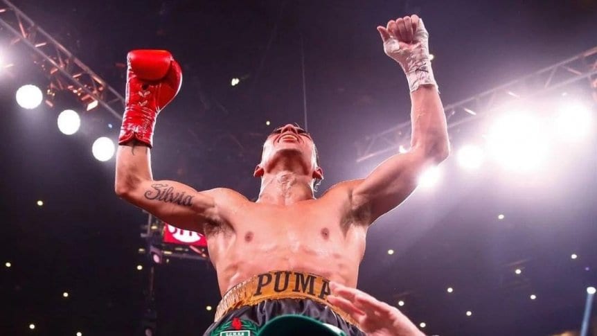 El «Puma» Martínez se consagró campeón mundial en Las Vegas