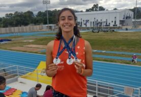 Renata Godoy sumó tres medallas en San Luis