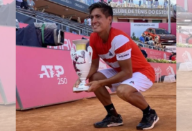 Báez logró en Estoril su primer título en el circuito ATP