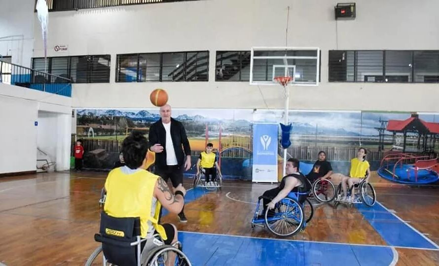 El IMD dio inicio a la liga de básquet inclusivo