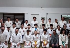 Capacitación y exámen a alumnos y profesores de Karate