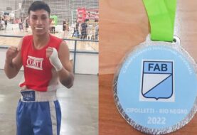 Medalla de Plata para Yonathan Flores, en Cipolletti