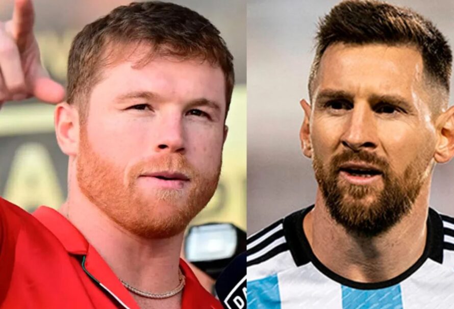 Canelo Álvarez amenazó a Lionel Messi