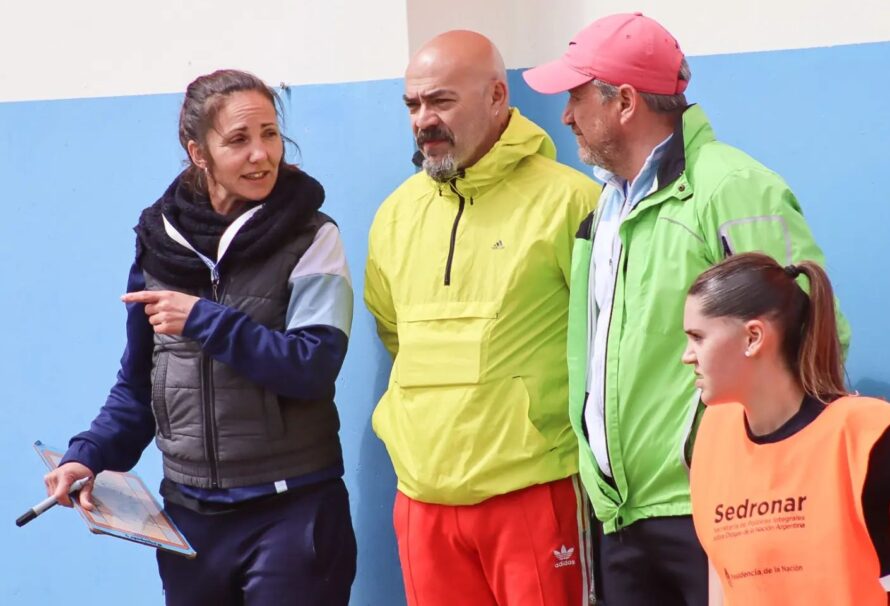 Brunati y Casella brindaron capacitación de Beach Handball