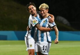 Argentina goleó a Chile en su primer amistoso antes del Mundial