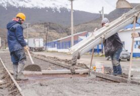 La Municipalidad hormigonó 48 metros lineales en la Bicisenda "Pensar Malvinas"