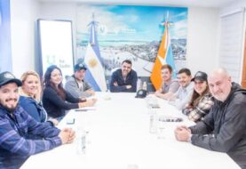 El intendente Vuoto se reunió con integrantes de la Asociación Motociclista Ushuaia