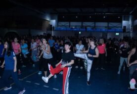 Más de 400 vecinos y vecinas disfrutaron de la segunda edición de "Ushuaia entrena de noche"