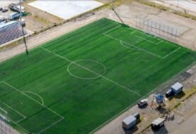 La Municipalidad de Ushuaia inaugura el nuevo campo de juego del estadio "Hugo Lumbreras"