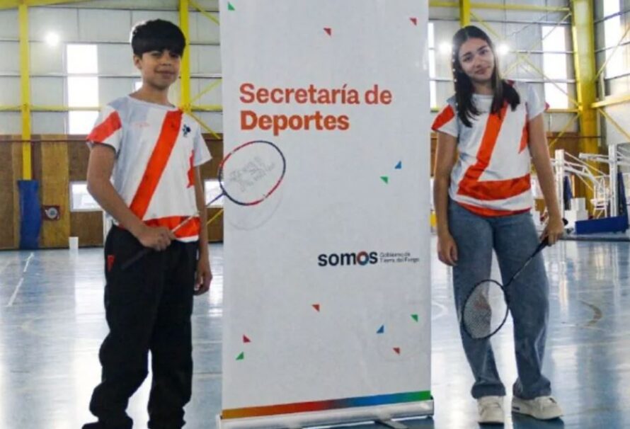 Dos fueguinos participarán en el Campus Nacional de Bádminton